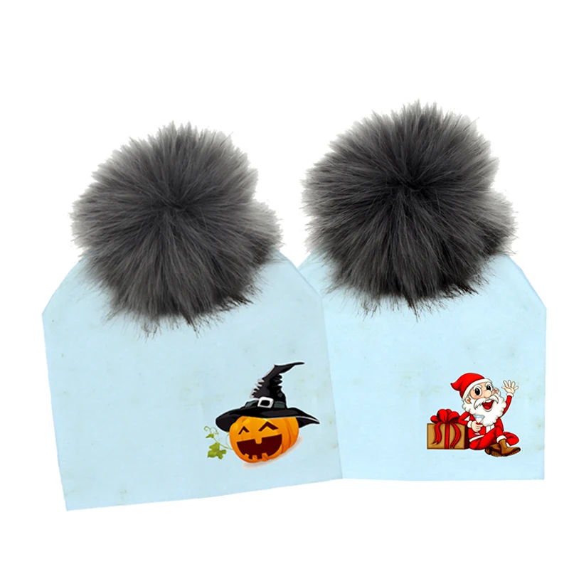 Новинка 2019 года шапка для маленьких мальчиков и девочек хлопковая с принтом