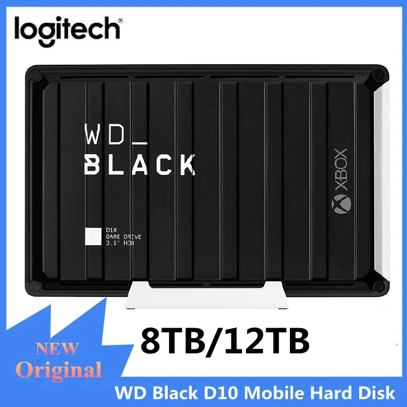 Оригинальный внешний жесткий диск WD Western Digital D10 12 ТБ 8 высокоскоростной USB 3 2 Gen 1