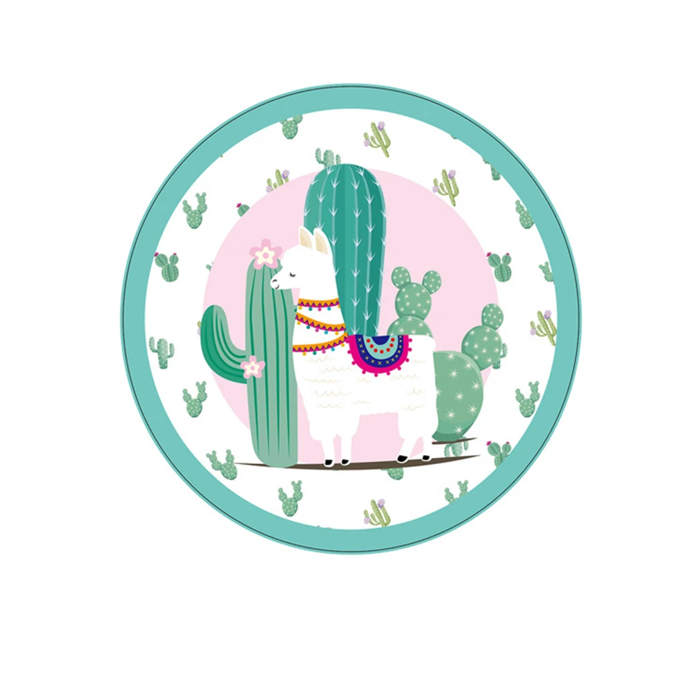  64pcs Alpaca Napkins Party Supplies Cartoon Paper Napkins Lovely Invitation Cards Creative Paper Cu - 4000567621434