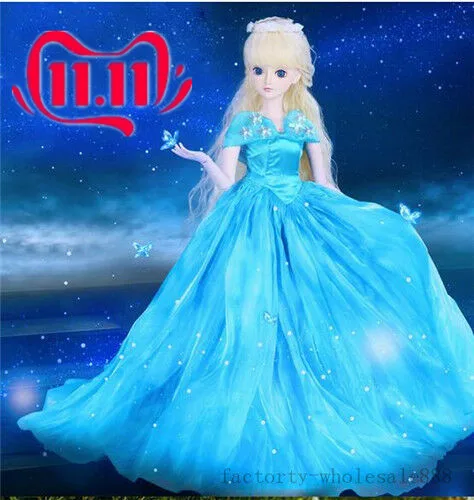 

1/3 Large BJD/SD Doll Model Reborn Jointed Girls Toys Make Up Princess Rotated Girls Toys 18 Inch Doll Bjd Elf On The Shelf