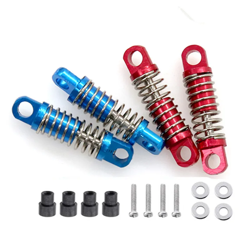 2pcs Metal Shock Absorber Damper Oil Filled Type For Hobby Model 1/28 WLtoys K969 K989 K999 P929 K989-43 RC Car | Игрушки и хобби
