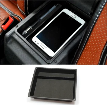 

For Volkswagen VW Tiguan 2007-2013 2014 2015 Armrest Storage Box Central Console Box Bin Arm Rest Glove Tray Holder Organiser