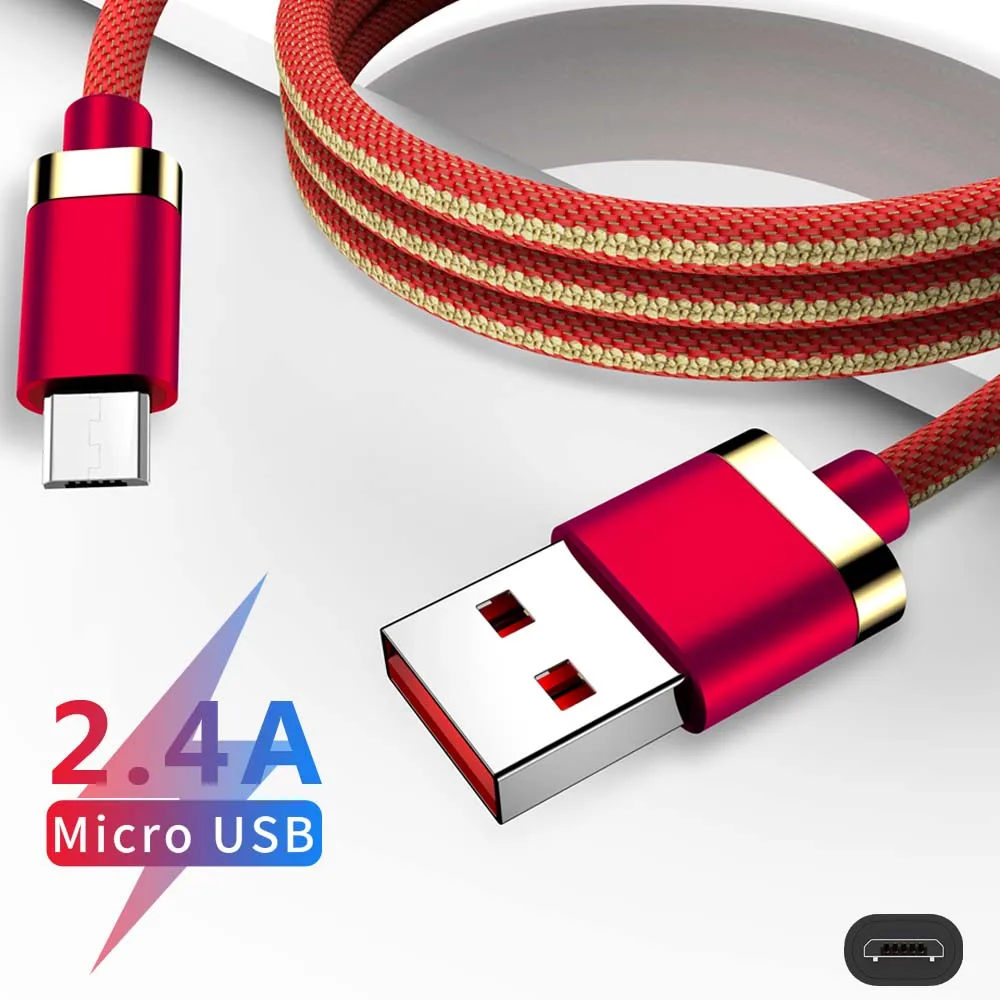 MUSTTRUE Micro USB кабель для зарядки телефона samsung S7 edge S5 xiaomi redmi 6 pro Android Phone быстрое