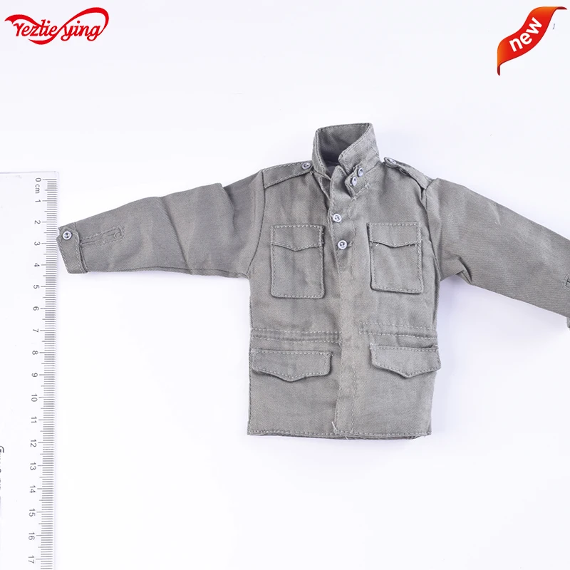 

1/6 scale US Paratroopers Green jacket ww2 uniforms Coat accessories suit for 12 "military man Action Figure body woman clothes