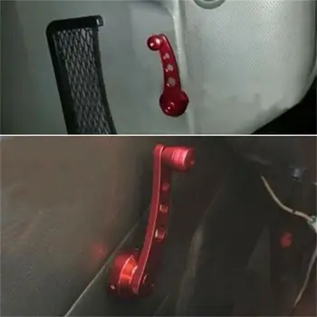 

Parts Window Lifter handles Set Universal Car Interior Aluminum alloy Red