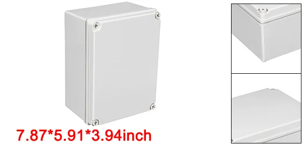 200x150x100mm Uxcell 1 шт. электронный DIY Распределительная коробка корпус ABS пластик 100x68x50 мм 115x90x55 мм 200x120x75 мм 200x150x100 мм - Цвет: 200x150x100mm