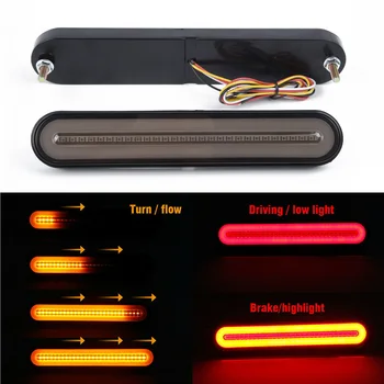 

Truck Turn Signal Light Stop Brake Tail ABS plastic PC IP67 Waterproof 2pcs