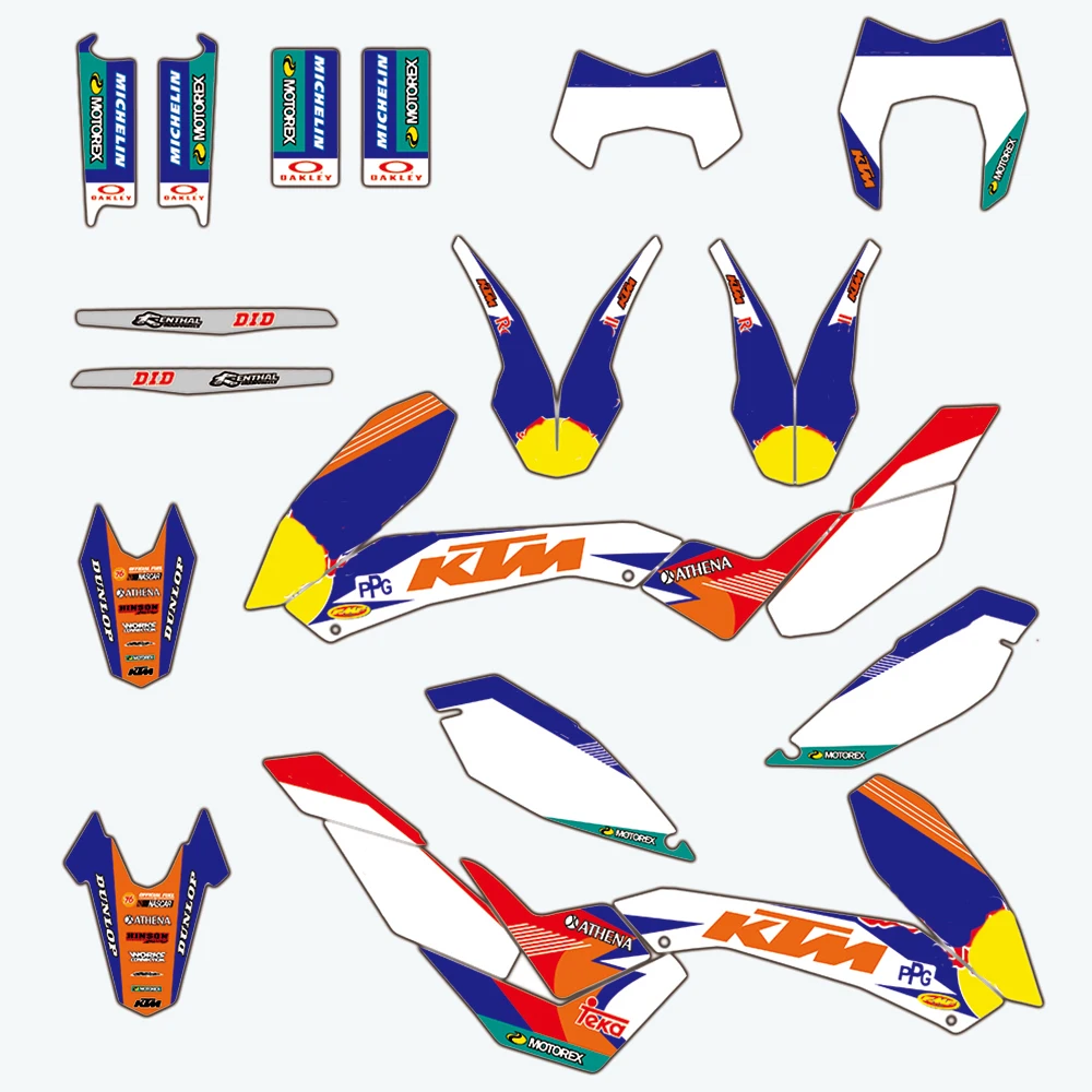

Stickers Decals Sticker Customized Team Graphics Kit For KTM SMR 690 SMR690 2008-2011 2008 2009 2010 2011