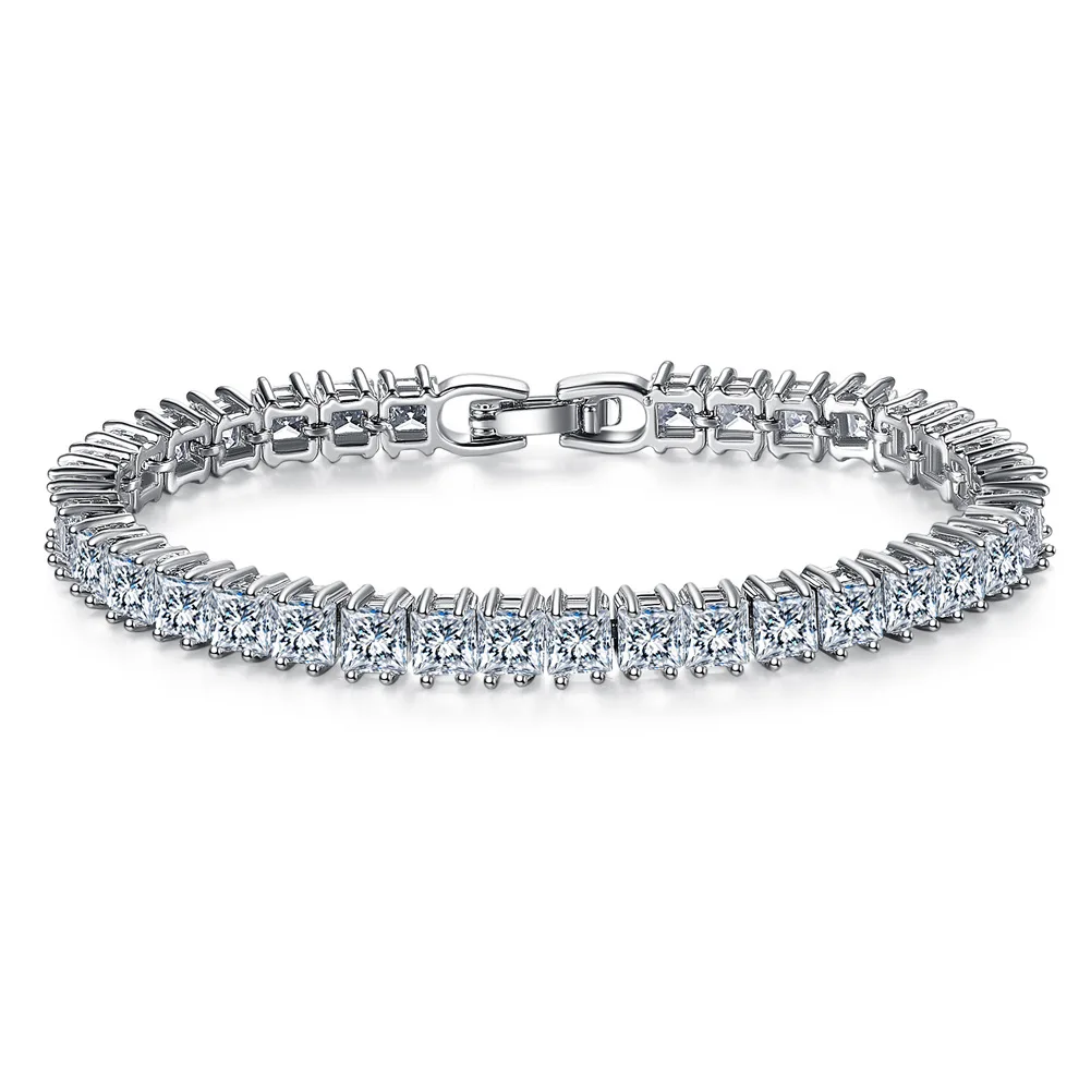 

SCB74 Simple square zircon bracelet