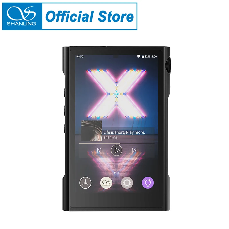 SHANLING M3X Android MQA Bluetooth reproductor de música portátil MP3 Dual ES9219C DAC AMP DSD256 PCM 384kHz 3,5mm/4,4mm Wi-Fi