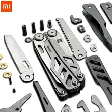 Xiaomi NEXTOOL 16 в 1 Многофункциональный складной нож открывалка для бутылок Отвертка/плоскогубцы из нержавеющей стали армейские ножи Охота Кемпинг