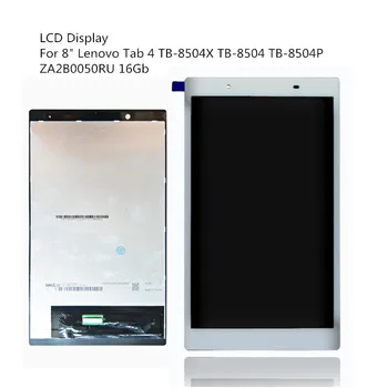 

LCD Display Touch Screen Digitizer Assembly For Lenovo Tab 4 TB-8504X TB-8504 TB-8504P ZA2B0050RU 16Gb 1280x800 4G LTE 16Gb 8"