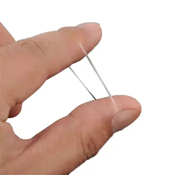 

500Pcs Disposable Clear Rubber Band Elastic Hair Ring Bind Tie Ropes Ponytail Holder Headwear Hair Styling Tools