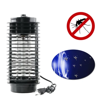 

Home LED Electric Mosquito Fly Bug Insect Zapper Killer With Trap Lamp Black