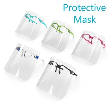 

1set High Quality Safety Kitchen Cooking Anti-Oil Splash Transparent Full Face Cover Mask Protector Kitchen Accessories Dropship