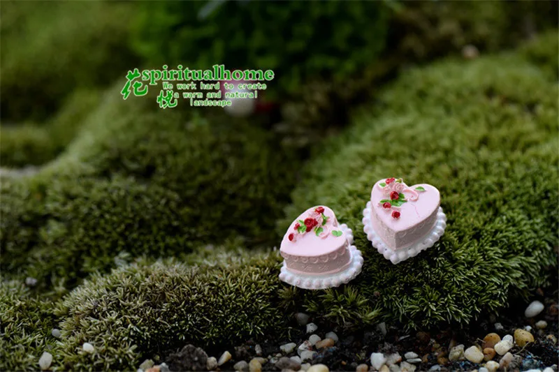 Розовый любовь ангел торт магазин с днем рождения мороженое Статуэтка выставка Ремесла Рисунок орнамент миниатюрные украшения для дома
