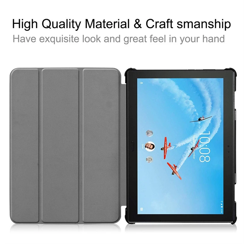 Чехол для планшета Lenovo YOGA Tab P10 TB X705L X705F 10 1 дюймовый кожаный чехол футляр