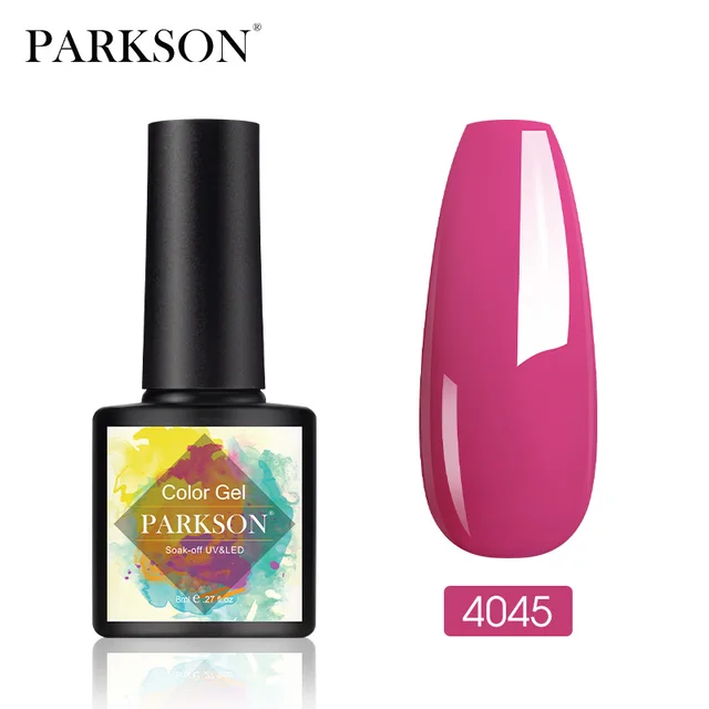 Parkson No Wipe Top Coat Base Coat Nail Gel polish Design Enhancer Varnish Semi Permanent Soak Off UV LED Nail Art Tool 4045