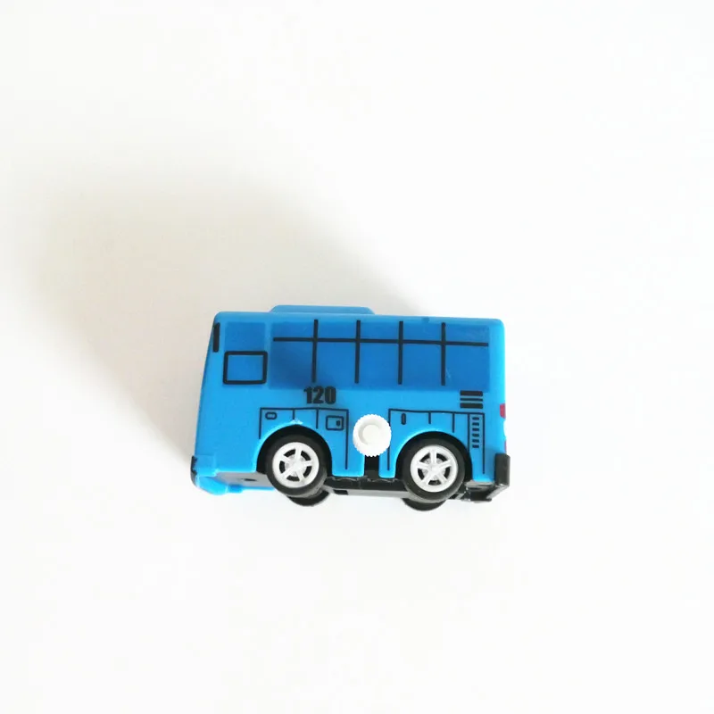 5 teile/satz koreanische Cartoon Mini Tayo der kleine Bus klassische Aufzieh spielzeug Modell auto mit Uhrwerk Baby Kinder Spielzeug Weihnachts geschenk