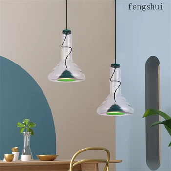 

Modern Glass LED Pendant Lights Bedroom Living Room Dining Pendant Lamp Indoor Decorative Hanging Lamp Lighting Kitchen Fixtures