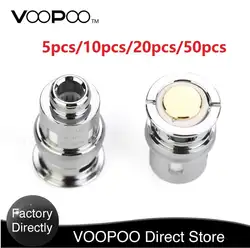 5-50 шт.! Оригинальная катушка VOOPOO PnP с PnP-M2 0.6ohm и PnP-R1 0.8ohm и PnP-C1 1.2ohm электронная сигарета катушка для вейпинга для Drag Baby Комплект из трех