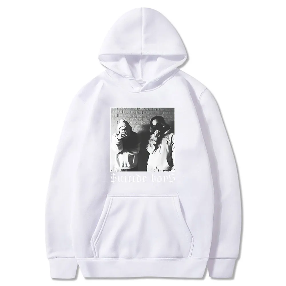 

Mens Hoodies Sweatshirt Women $uicideboy$ STOP STARING AT THE SHADOWS Moletom Streetwear Black Hoodie Pink Clothes Harajuku Top