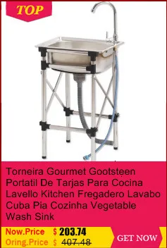 Torneira Gourmet De Portatil Umywalka Banheiro Wasbak Лава Manos кухня Fregadero Куба Lavabo Pia Cozinha мойка для овощей