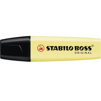 

STABILO BOSS ORIGINAL marker 1 part (s) pastel yellow Ref: 70/144