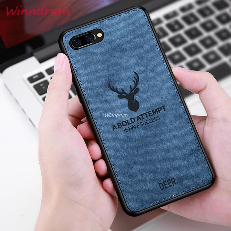 TPU case for huawei honor 10i 10 lite 20 view pro nova 5T fabric cloth soft silicone shockproof cover | Мобильные телефоны и