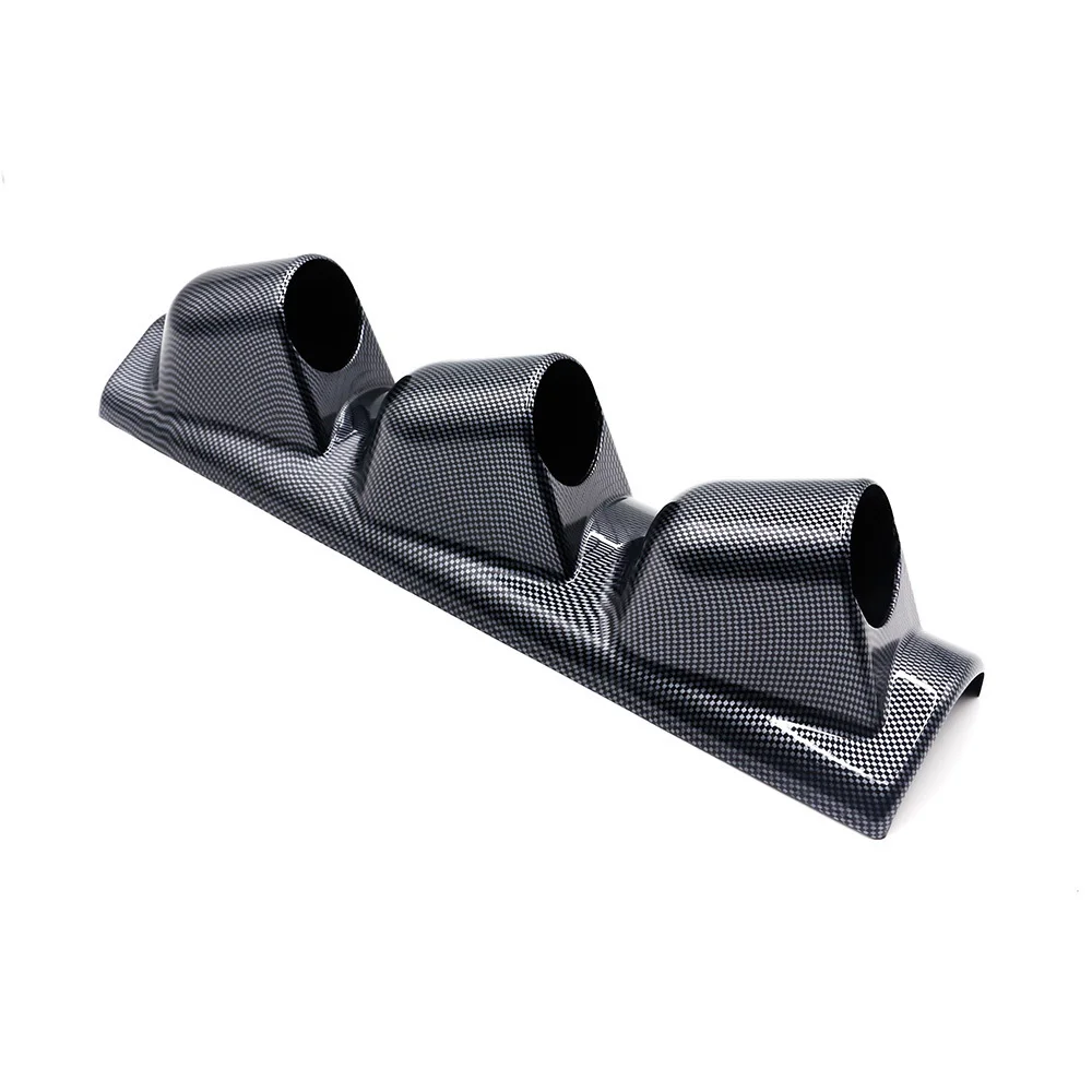1*3-Hole столб Dash Gauge Pod Mount Frame Cover кронштейн инструмента ABS пластик
