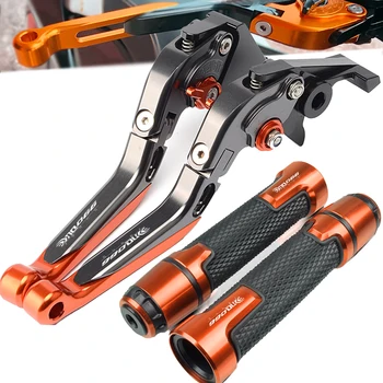

For KTM 990 Super Duke 2005 2006 2007 2008 2009 2010 2011 2012 Motorcycle Adjustable Brake Clutch Lever Handle Grips Handlebars