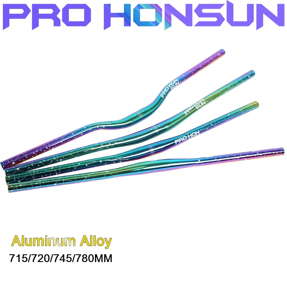 Цветной велосипедный руль 31 8*715/720/745/780 мм AM DH Racing Bike Rise Handle Bar MTB Mountain Road