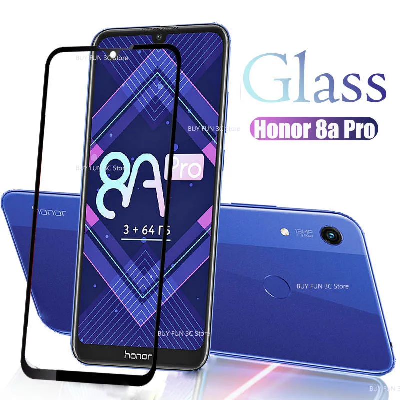 На Honor8A glas протектор экрана Защитное стекло для huawei Honor 8A 8 A 8A Pro 8apro JAT-L41 JAT-LX1 6,09 ''Защитная Броня пленка