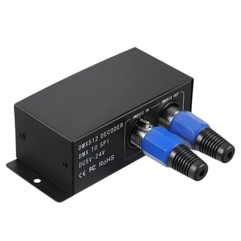 

LED Light Controller Working Dc 5-24V Rgbw Dmx512 Decoder Dmx To Spi Si for String Lights