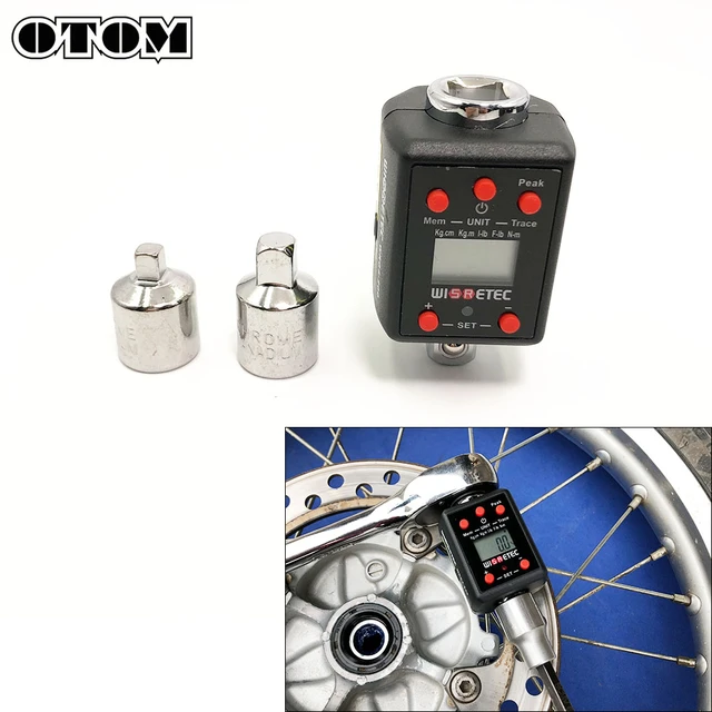 Clé dynamométrique électronique professionnelle, outil de réparation de  voiture de vélo réglable de 1/2 pouces 2-200 nm, compteur de mesure -  AliExpress