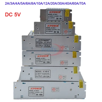 

Wholesale Lighting Transformer DC 5V2A/3A/4A/5A/6A/8A/10A/12A/20A/30A/40A/60A/70A led strip Switching Power Supply led driver