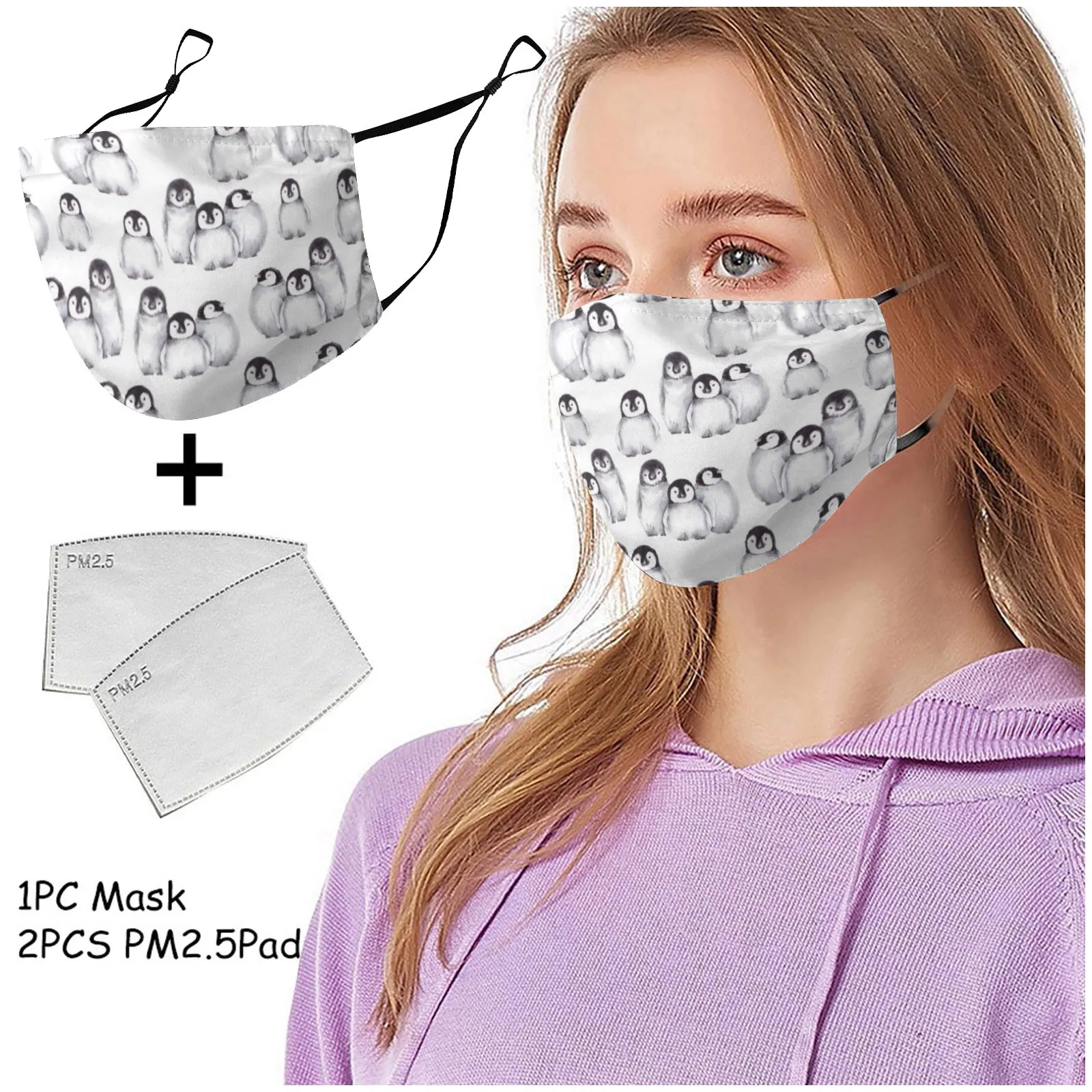Halloween Costume Mouth Mask Dustproof Cotton Non Wove Washable Reusable Cover Mascarillas Masks Protective | Дом и сад
