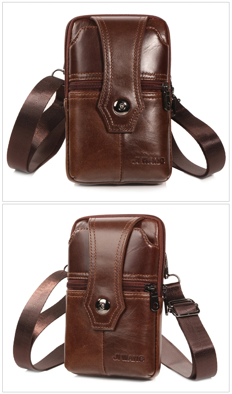 Натуральная кожа, Мужская поясная сумка, поясная сумка, многофункциональные сумки на одно плечо для мобильного телефона, сумка через плечо