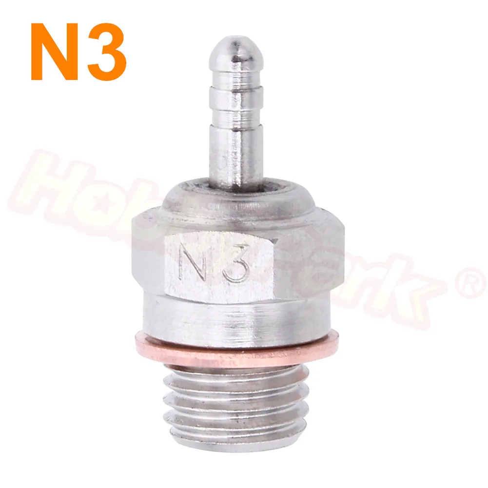 6 шт./лот Nitro светящаяся вилка N3 N4 Hot Spark 3 #4 # Замена ОС 8 для RC автомобиля 1/8 1/10 Багги