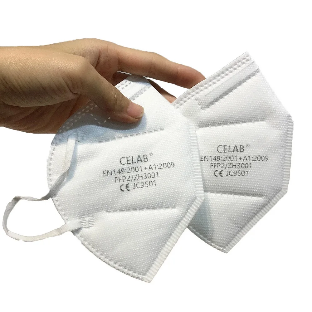 

10Pcs/Pack KN95 Face Mask Dustproof Foldable 95% Filtration Safety Mask For Dust
