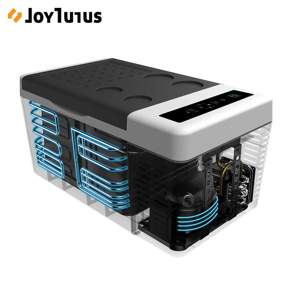 18L Mini Car Refrigerator For Tesla Model 3 Rear Trunk Camping Freezer