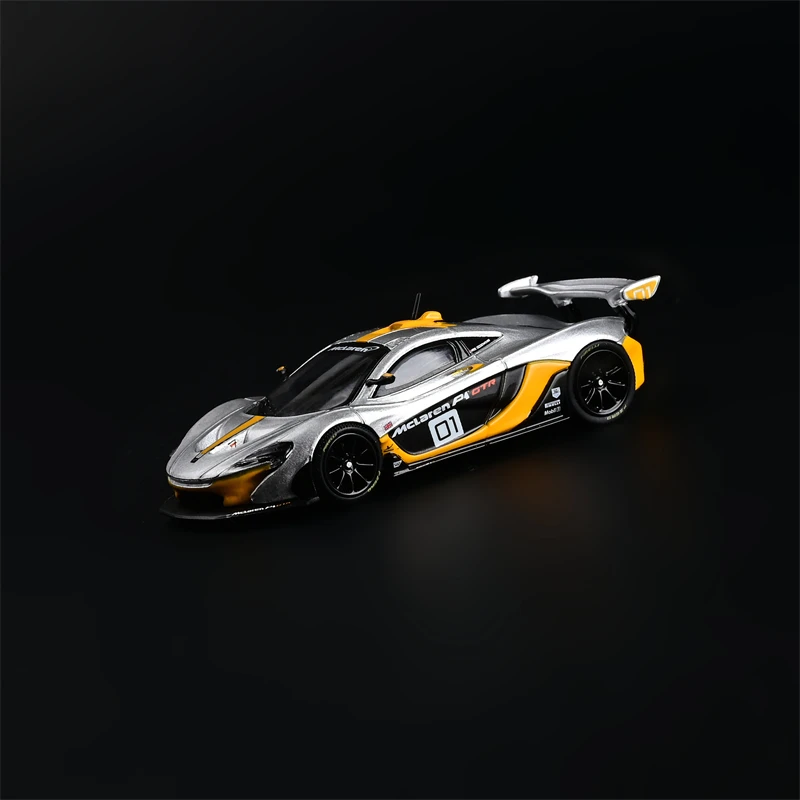

CM MODEL 1:64 McLaren P1 GTR Silver Diecast Model Car