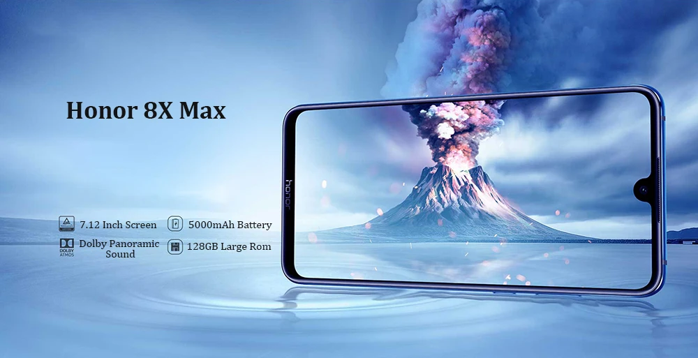 Google Play Honor 8X Max Smartphone 7.12'' big Screen Global Rom Optional OTA Update Android 8 (1)