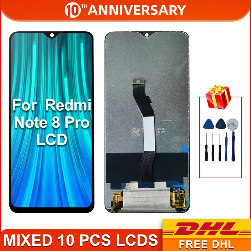

Original For Xiaomi Redmi Note 8 Pro LCD Display Touch Screen Digitizer Assembly Replacement Parts For Redmi Note 8 Pro LCD