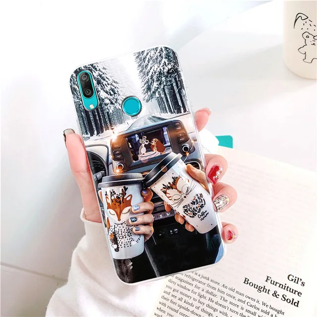 Case For Huawei Y7 Pro Case For HuaweiY7 Pro 2019 Y7 Prime 2018 Y7A Y7p Y 7 Soft TPU Phone Coque Fashion Phone Back Cover Funda E030