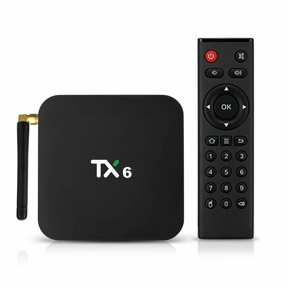 TX6 Bluetooth Digital Easy Install TV Box Audio For Android 9.0 Movie High Definition Stable Smart Network Player Home