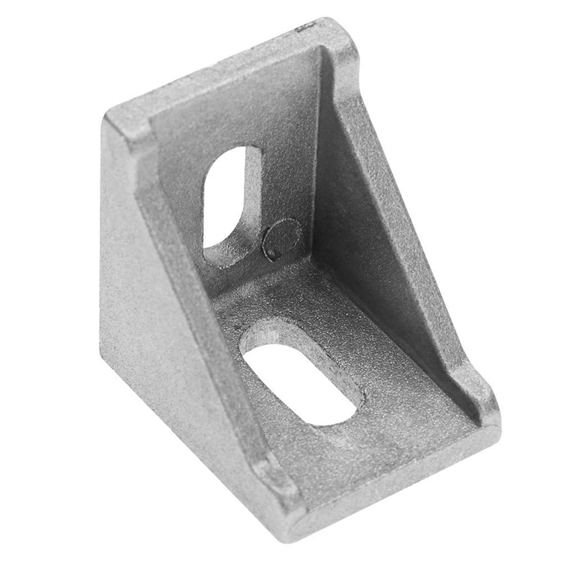GTBL 20Pcs 4040 Aluminum Corner Brackets Corner Fitting Angle 40 X 35 Connector Fastener For 4040 Industrial Aluminum Profile