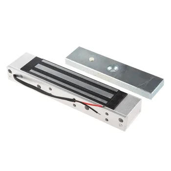 

Single Door 12V Electric Magnetic Electromagnetic Lock 180KG (350LB) Holding Force for Access Control silver