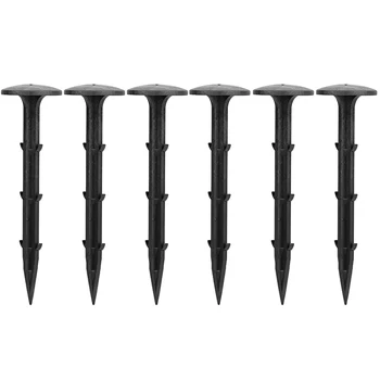 

Plastic Tent Peg Stake Unbreakable Inflexible Garden Ground Pegs Camping Awning Canopy Peg Stake Nail 11CM