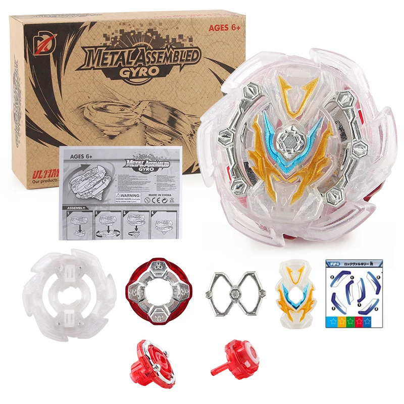 Пластиковые игрушки Beyblades Burst белый красный Металл Fusion Battel мини Evolution Toupie волчок Bey